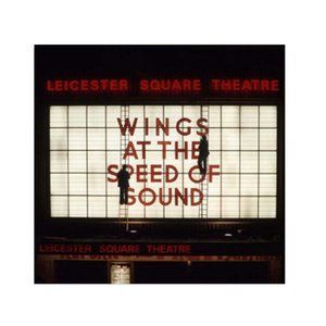 New Paul McCartney Wings Speed Of Sound Concert Lithograph Poster 23x16 LE /250